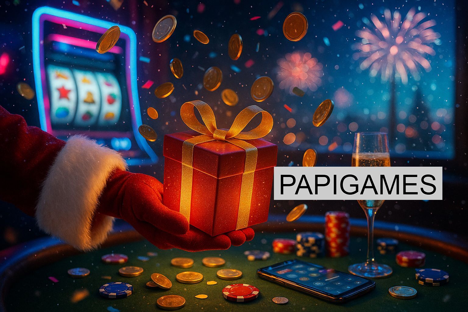Promoções de Ano Novo no PAPIGAMES